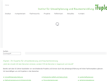 Tablet Screenshot of ifuplan.de